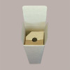 10 Pz Scatola Astuccio Porta 1 Bottiglia 500/750 ml Liquore in Cartoncino Avana Liscio 75x75H400mm [db61c206]