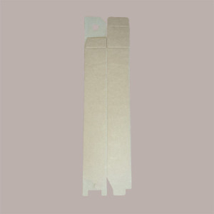 10 Pz Scatola Astuccio Porta 1 Bottiglia 500/750 ml Liquore in Cartoncino Avana Liscio 75x75H400mm [de318518]
