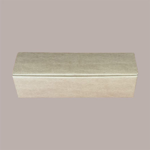 10 Pz Scatola Astuccio Porta 1 Bottiglia 750 ml Olio Vino Cantinetta Stesa in Cartoncino Avana 340x90H90mm [dbe8376f]