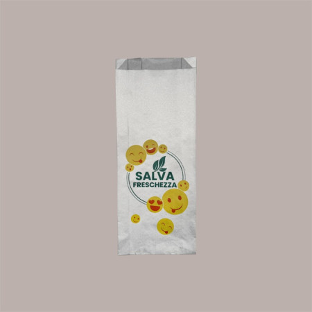 1000 pz Sacchetto Carta Alluminio Salva Freschezza 14+4x34 [0f60bd15]