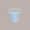 100 Bicchiere Caffè Termico 4oz Carta Bianco Damasco 120cc B10 [270bd7d9]
