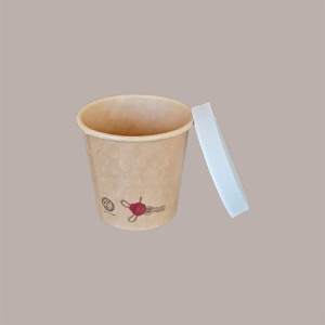 100 Coperchio in Carta Chiuso 62mm Bicchiere Caffè 120cc 4oz B10 [80c3fee0]