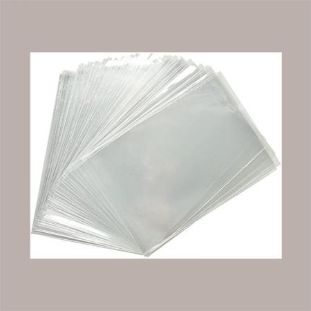100 Pz Sacchetti Plastica Moplefan Trasparente 220x500mm [66cbff5a]