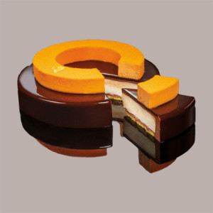 1 Pz Stampo in Acciaio Tondo Cerchio Anello Fascia per Semifreddi Torte Gelato Dm10H4 cm [e7ecc31d]