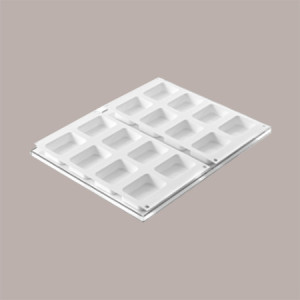 Stampo in Silicone per Biscotto Gelato Mini Cacao o Vaniglia Break&Go [6c5cf29a]