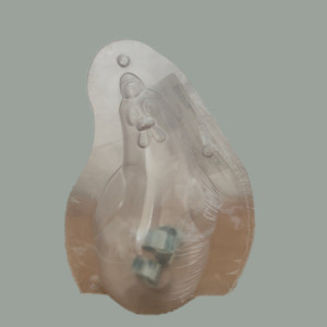 1 Kit Stampo Plastica 3D da 110g per soggetto in cioccolato Gallinella Stupita