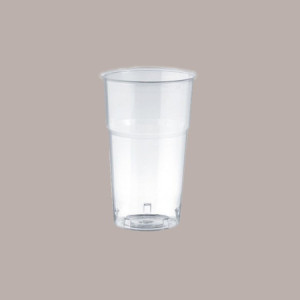 100 Pz Bicchiere Plastica Kristal Cup 300cc (0,25 L alla Tacca) Monouso per Bibite Fredde [0b3afa65]