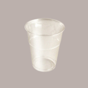 100 Pz Bicchiere Bibite Fredde BIO PLA Monouso Trasparente 400cc