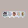 Stampo per Stecco Tondo Semifreddo Gelato 5 Pose Riutilizzabile Martellato [2f748c6b]