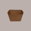 100 Pz Monoporzione Finger Food Carta Avana 240cc 80x80H50 [2e692636]
