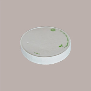100 Pz Coperchio in Carta Chiuso Dm55 mm Bicchiere Caffè 3oz 80cc [625d52f5]
