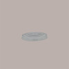 100 Pz Coperchio Piano Trasparente in Pet Con Foro Dm74 Adatto a Coppa Vasetto V80,V100, V120, [8fa98c14]