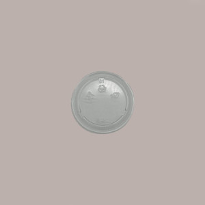 100 Pz Coperchio Piano Trasparente in Pet Senza Foro Dm62 Adatto a Coppa Vasetto V60, Bicchiere B10