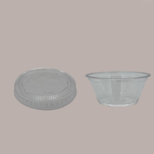 100 Pz Coperchio Piano Trasparente in Pet Senza Foro Dm62 Adatto a Coppa Vasetto V60, Bicchiere B10 [84a07a09]