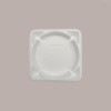 4 Pz Termoscatola Quadrata con Interno Tondo Polistirolo Torte Gelato Semifreddi Dm interno 20,5 cm [aadb6d68]