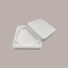 4 Pz Termoscatola Quadrata con Interno Tondo Polistirolo Torte Gelato Semifreddi Dm interno 23,5 cm [0cbd0889]