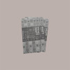 500 Pz Sacchetti Carta Antigrasso Fantasia Maioliche e Pasticcini 14+10x30 cm [b328173e]