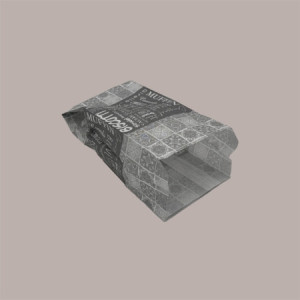 500 Pz Sacchetti Carta Antigrasso Fantasia Maioliche e Pasticcini 12+8x26cm