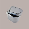 20 Pz Gelatiera 1/2 Sorbettiera Silver Usa e Getta 2500cc ALCAS [ba092b11]