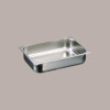 Bacinella Vaschetta Acciaio Inox Gastronomica per Gelato 360x250x80mm [311a6ada]