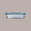 Bacinella Vaschetta Acciaio Inox Gastronomica per Gelato 360x250x80mm [5f21e8d3]
