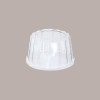 100 Pz Mini Vassoio Plastica Monoporzione Tondo Oro Medoro + Coperchio Dm15 Alcas [cf6d0138]