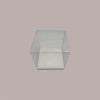 20 Pz Fondo Rialzato Pelle Bianco per Scatola Trasparente Automontante 12x12 cm [2dbd81fa]