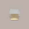 20 Pz Fondo Rialzato Oro per Scatola Trasparente Automontante 9x9 cm [b8fa8aff]