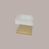 20 Pz Scatola AutomontanteTrasparente per Confezionamento Regali e Alimenti 6x6x6 cm [68ee9276]