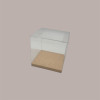20 Pz Scatola Automontante Trasparente per Confezionamento Regali e Alimenti 15x15x15 cm [1c41e3eb]