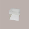 20 Pz Scatola Automontante Trasparente per Confezionamento Regali e Alimenti 15x15x15 cm [772a26fc]