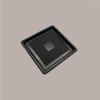 100 Pz Mini Vassoio Quadrato Plastica Nero Mono Porzione Medorino 6,5x6,5 cm Alcas [91a7ef52]