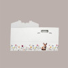 10 Pz Baulotto Porta Colomba con Grafica Coniglietto 33,5x23,5H25 cm [e827f941]