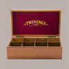 Scatola Cassetta Regalo in Legno Twinings Vuota 8 Scomparti per Filtri Tè,Tisane,Camomille [06a40925]