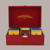 Scatola Cassetta Regalo in Legno Twinings Vuota 6 Scomparti per Filtri Tè,Tisane,Camomille [8458963a]