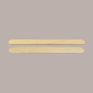 250 Pz Bastoncini in Legno di Faggio per Stecchi Gelato Ghiaccioli, 114x9,5mm, Punta Arrotondata [f116bd4b]