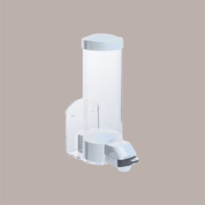Dispenser 3 Cilindri Bianchi Dosatori Granelle Cassetti da Muro