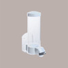 Dispenser 3 Cilindri Bianchi Dosatori Granelle Cassetti da Muro [9bf42395]