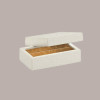 10 Pz Scatola Porta Cioccolatini Pelle Nero Inserto Oro e Fascia Trasparente 75x145H35 mm [26ee12ca]
