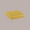 10 Scatola Porta Cioccolatini Carta Oro Effetto Pelle 145x145H35 mm [a9a21b55]