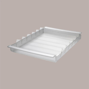 Espositore Espogel Down Rettangolare in Plexiglass per Biscotti Stecco Gelato 360x235H48mm [66555e11]
