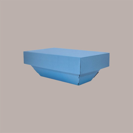 30 Pz Vaschetta per Gelato PaperGel Azzurra 750 gr Totalmente in Carta [0ab95554]
