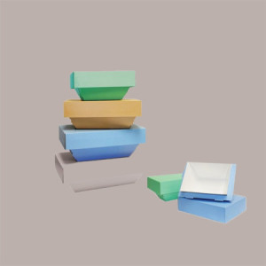30 Pz Vaschetta per Gelato PaperGel Grigia 1000 gr Totalmente in Carta [a2cadc41]