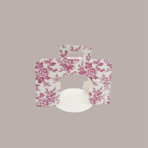 20 Pz Scatola Carta Fiori Rosa Primavera Strip Colomba 1000g 33x19H21 [418ae163]