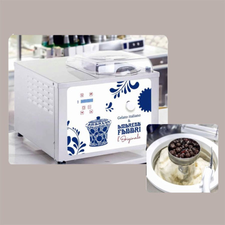 Macchina Mantecatore Professionale per Gelato Fabbri con Starter Kit Omaggio [5ef642a1]