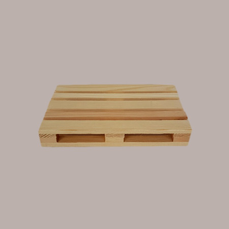 3 Pezzi Bancale Legno Naturale Mini Vassoio Pallet 16x24H3,5 cm [d12bfa7d]