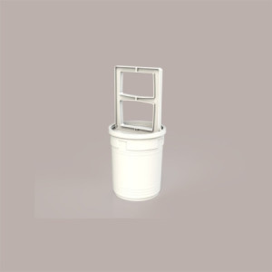 Maniglia Trasparente per Estrazione Carapina 22x19,9 cm