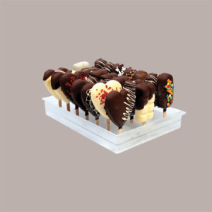 Espositore Espogel Up Rettangolare in Plexiglass per Biscotti Stecco Gelato 235x360H48mm [8207ea6a]
