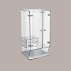 Porta Coni Coppette e Palette in Plexiglass Trasparente Ideale per Gelateria 30x28h57 cm [ca3ce722]
