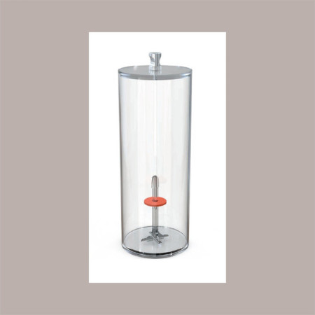 Porta Coni Rovesci a Tubo in Plexiglass con Supporto Interno Removibile Dm 12H33 cm [6c7e7222]